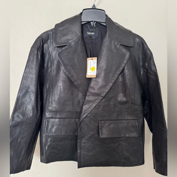 Rachel Comey OFFHEY Leather BLAZER Jacket - Picture 1 of 3